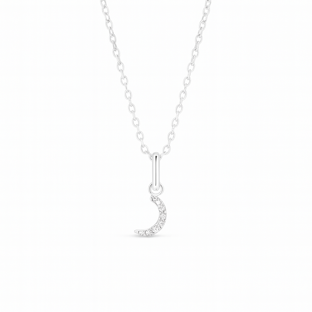 0.06ct - Arabic Letter Pendant Yellow Gold – ر