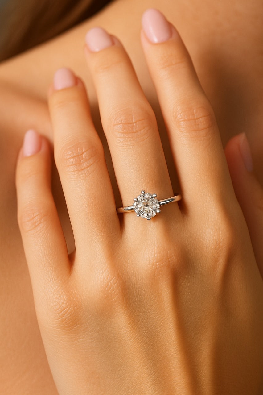 2.00 Carat Lab-Grown Solitaire Engagement Ring – Round Brilliant Diamond