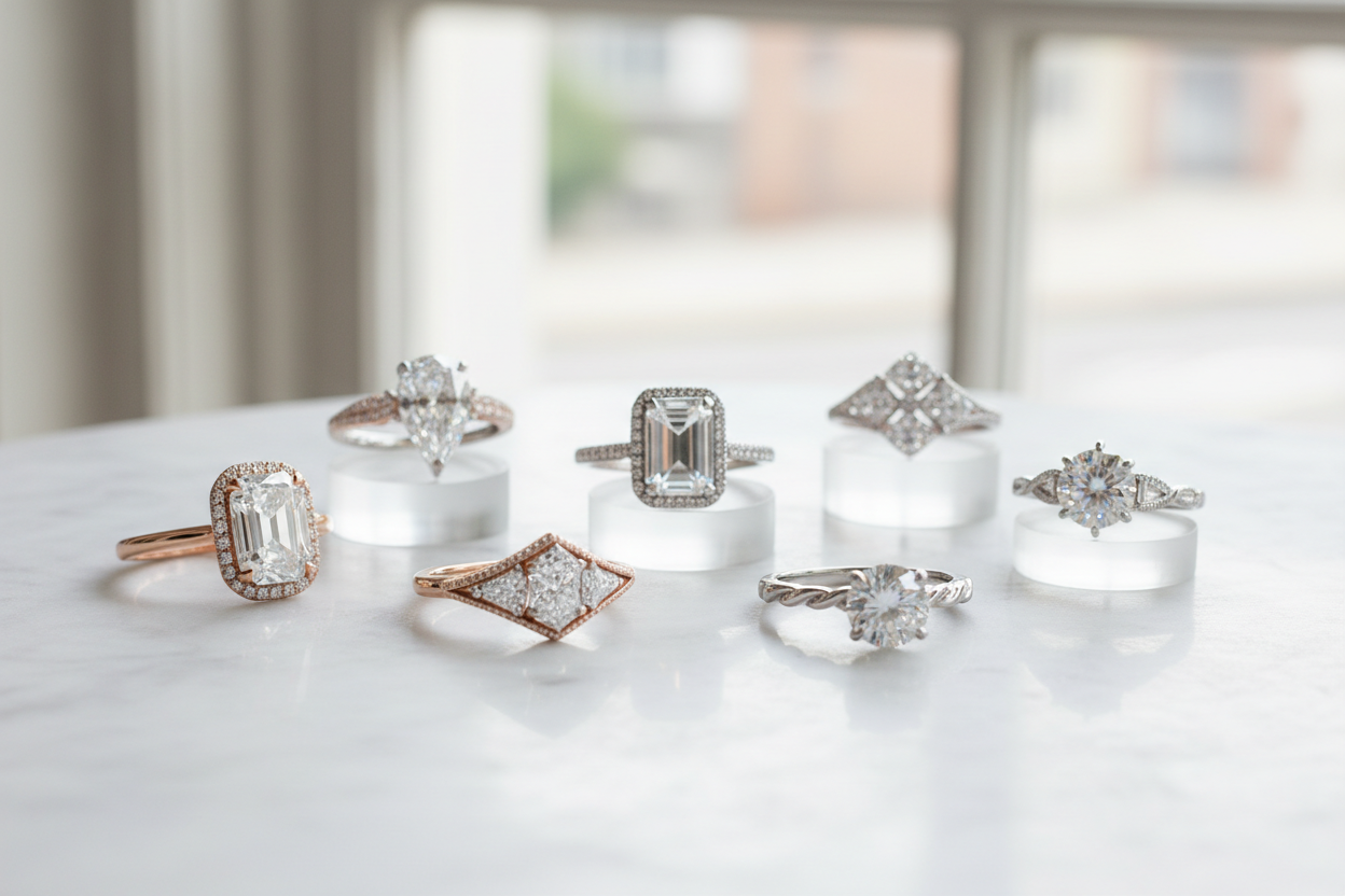 Lab Grown Diamond Engagement Ring Trends 2026 | Dubai’s Most Desired Styles by Diamond Cartel