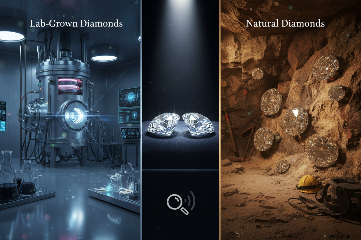 Lab-Grown Diamonds vs Natural: Which Should You Choose?