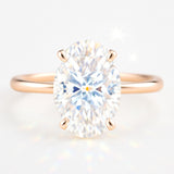 1.5 Carat Oval Lab-Grown Diamond Engagement Ring