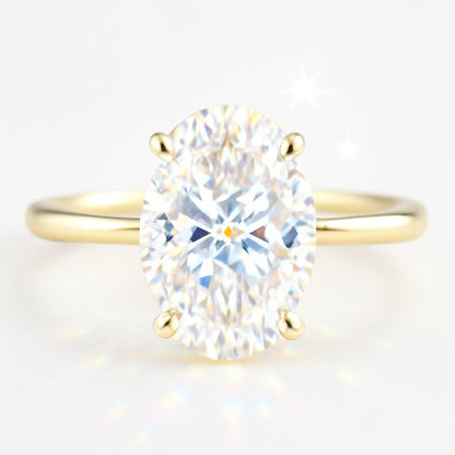 1.5 Carat Oval Lab-Grown Diamond Engagement Ring