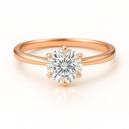 2.5 Carat Lab-Grown Solitaire Engagement Ring – Round Brilliant Diamond