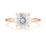 5 Carat Lab-Grown Solitaire Engagement Ring – Round Brilliant Diamond