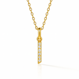0.07ct - Arabic Letter Pendant in 18k Yellow Gold – ا
