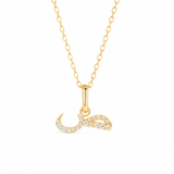 0.04ct - Arabic Letter Pendant – Yellow Gold (ص)