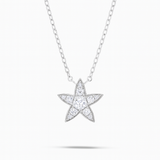 0.32ct - Diamond Star Pendant – White Gold