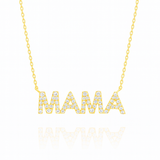 0.26ct - Mama Diamond Pendant in Yellow Gold