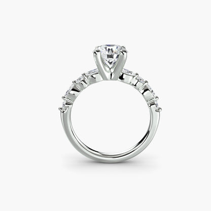 Solitaire with Eternity Pavé 2